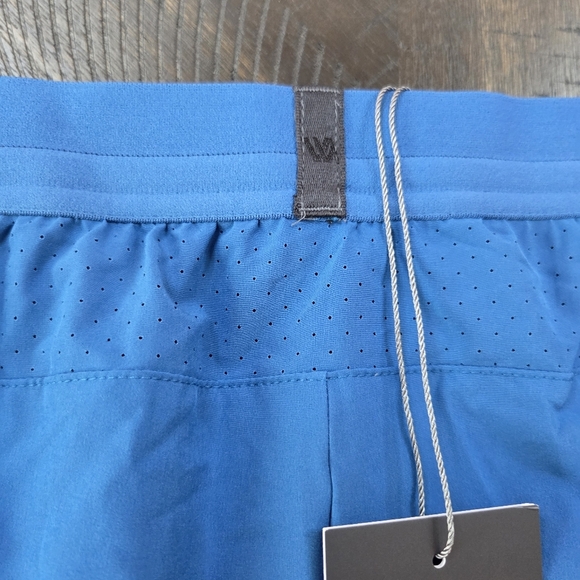 VRST Men's Relaxed Fit Running Shorts New XXL 5" Inseam Blue Tide Accelerate - Picture 7 of 13